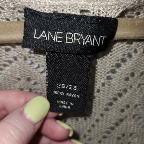 Lane Bryant Cocoon Style Knitted Vest - Picture 3 of 4